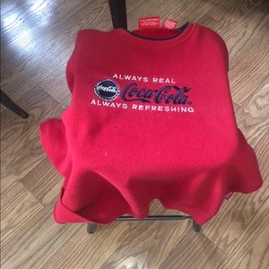 vintage coke crew neck